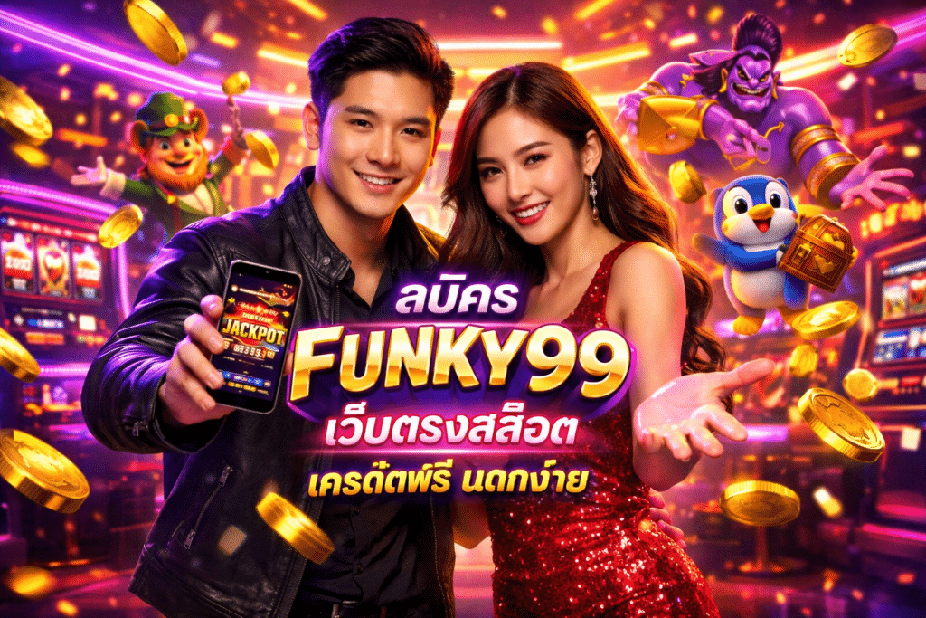 สมัคร FUNKY99 เว็บตรงสล็อต เครดิตฟรี แตกง่าย